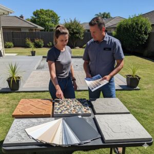 concrete patio new haven